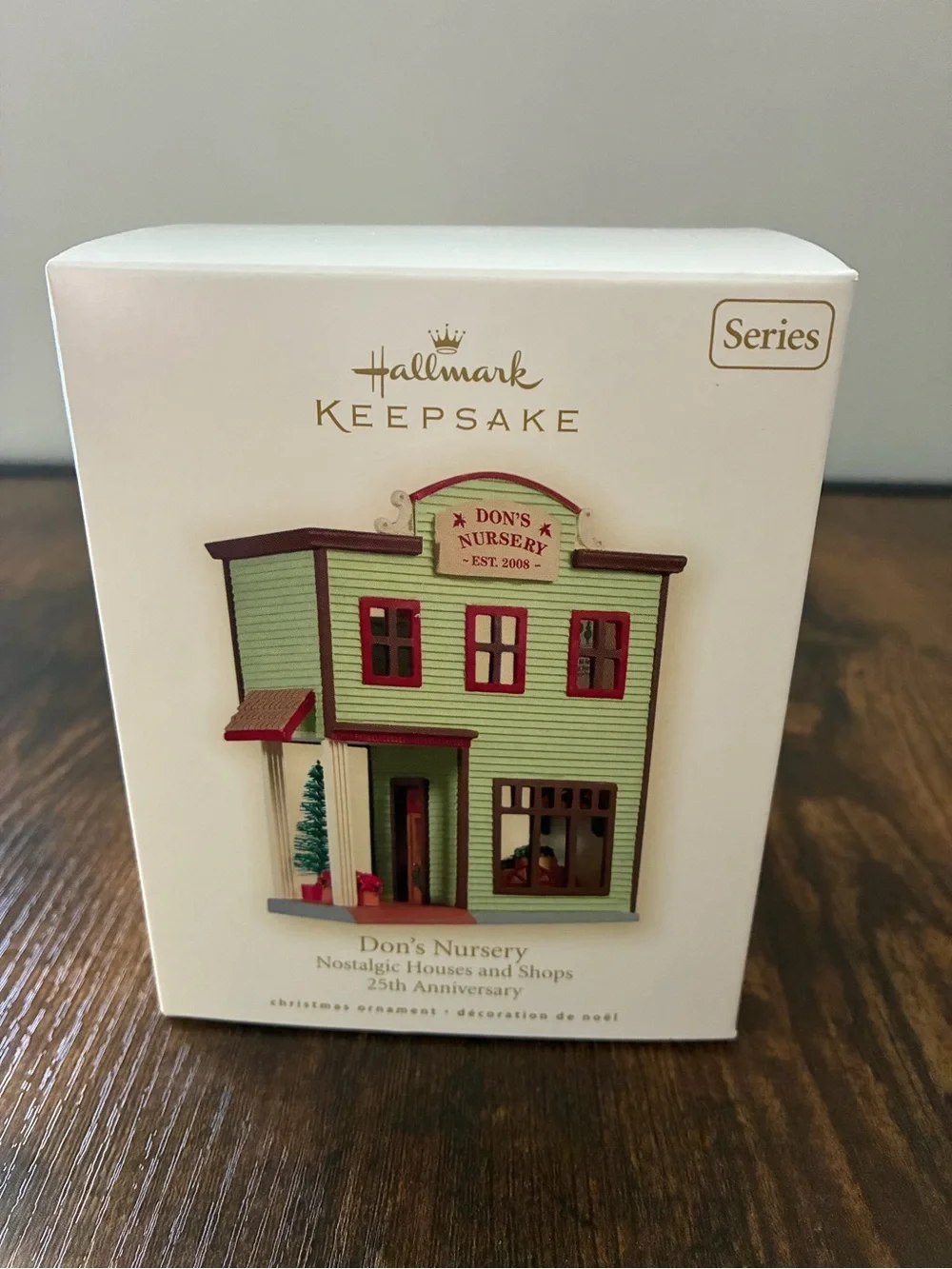 Hallmark 2008 Don's Nursery Ornament - NIB